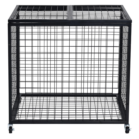Basketbalwagen – Ballenwagen – Ballenrek – Ballenopberger – Ballenkar – Verstelbaar Slot – Robuust Stalen Frame