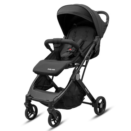 Kinderwagen – Buggy – Wandelwagen – Babywagen – Transportwagen – Grijs – Ultra Lichtgewicht 7,4 kg – Compact Opvouwbaar