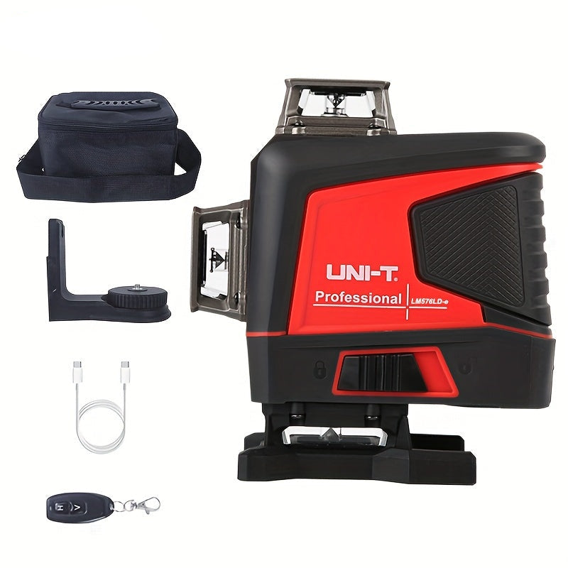 Laserwaterpas – Laserwaterpas 16 Lijnen – Lijnlaser – Nivelleerinstrument – Waterpas Laser – 16 Lijnen Voor Precisie – 360° Draaibare Basis – Oplaadbare Lithium Accu