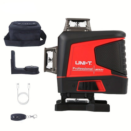 Laserwaterpas – Laserwaterpas 16 Lijnen – Lijnlaser – Nivelleerinstrument – Waterpas Laser – 16 Lijnen Voor Precisie – 360° Draaibare Basis – Oplaadbare Lithium Accu