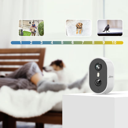Draadloze Beveiligingscamera – Bewakingscamera – Wifi Camera – Batterij Camera – Buiten Camera – 2K Resolutie – 2 Maanden Batterijduur