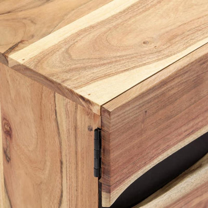 Tvmeubel – Tv-kast – Mediameubel – Opbergmeubel – Tv-console – Massief Acaciahout – Stevig Ontwerp – 140x30x45 cm