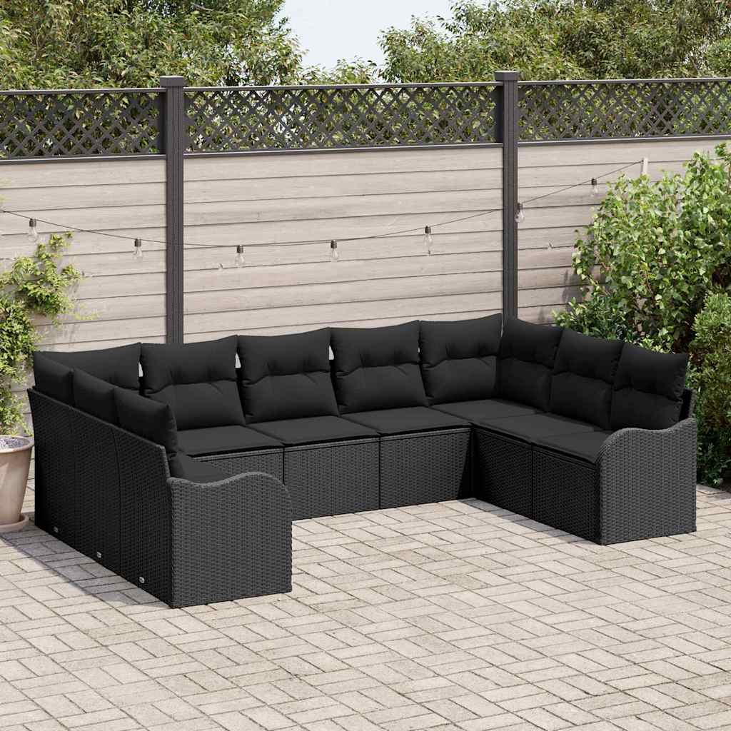 Tuinbank – Buitenbank – Loungeset – Balkonbank – Tuinmeubel – Modulair Ontwerp – Handgevlochten Weerbestendig Rattan