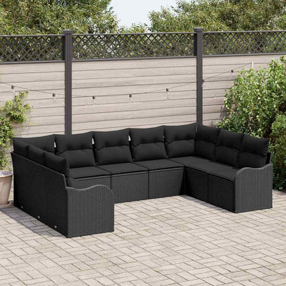 Tuinbank – Buitenbank – Loungeset – Balkonbank – Tuinmeubel – Modulair Ontwerp – Handgevlochten Weerbestendig Rattan