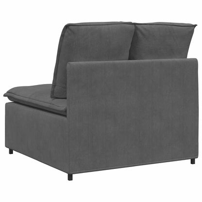 Modulaire Bank – Modulair Sofa – Hoekbank – Middenbank – 2-zitsbank – Corduroy Bekleding – Stevig Metalen Frame