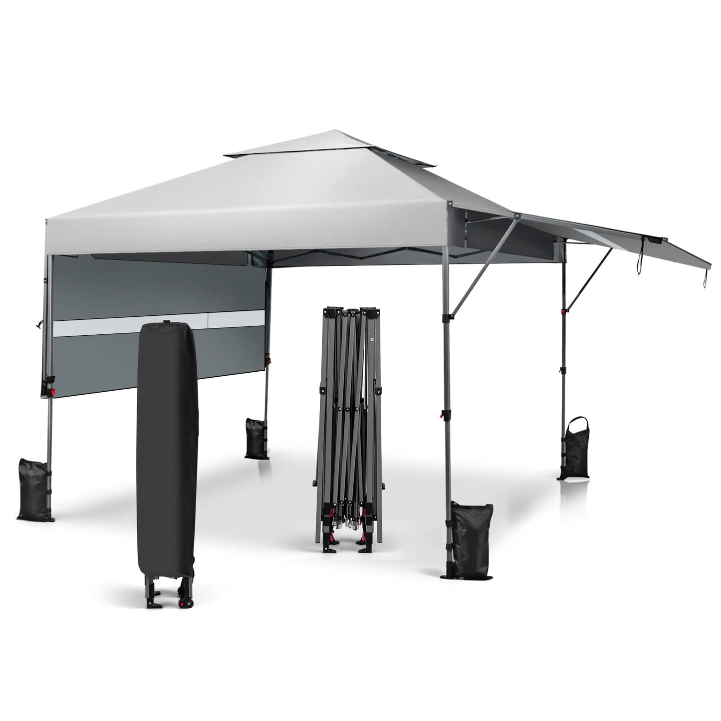 Partytent – Paviljoen – Tuintent – Feesttent – Opvouwbare Tent – 3x3 m – Waterdicht – UV-Bescherming 50+