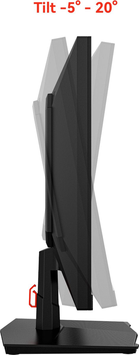 Gaming Monitor - 24.5” 2560*1440 QHD FAST IPS Display - 240Hz Refresh Rate - 1ms GTG - 95% DCI-P3 - HDR10 - Adaptive-Sync - Dynamic OD - Game Rush Mode - PIP &amp; PBP Display - Versatile Picture Modes - Low Blue Light - VESA Wall Mount