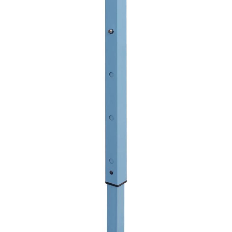 Partytent met 3 zijwanden inklapbaar 3x4.5m wit