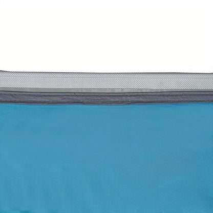 Tarp – Schaduwdoek – Luifel – Tentzeil – Zonnescherm – Stevig Stalen Frame – Extra Groot 260x350x260 cm – Weerbestendig – Lichtgewicht