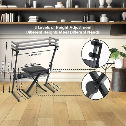 Staande Spiegel – Passpiegel – Wandspiegel – Volledige Lengte Spiegel – Slaapkamer Spiegel – Boogdesign – Metalen Frame – 162,5x53 cm – Inclusief Haken