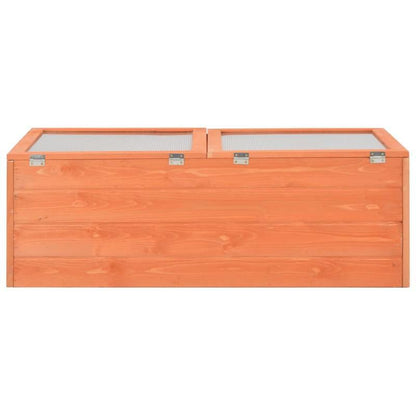 Kweekkas – Tuinkas – Broeikas – Plantenkas – Mini Kas – Houten Constructie – Compact 100x50x34 cm