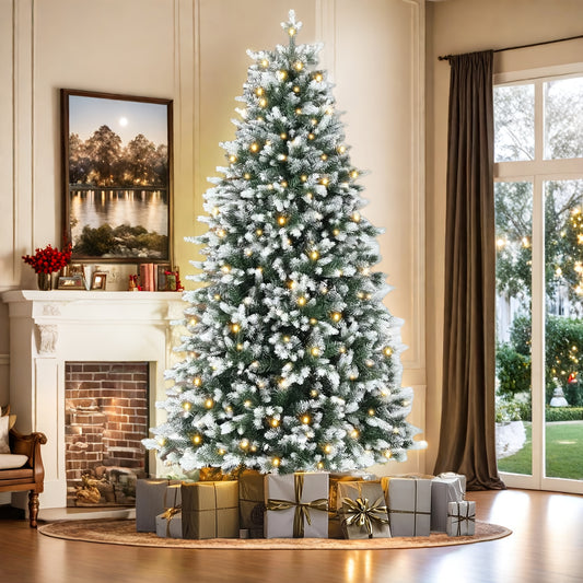 Kunstkerstboom – Kunstboom – Nepspar – Kerstdecoratie – Feestboom – 183 cm – 950 PE & PVC Takken – Opvouwbare Metalen Standaard