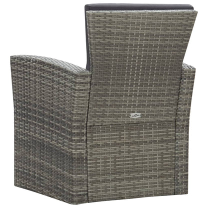 Loungeset – Tuinset – Loungemeubel – Zitgroep – Tuinmeubelset – Polyrotan – Weerbestendig – Inclusief Kussens