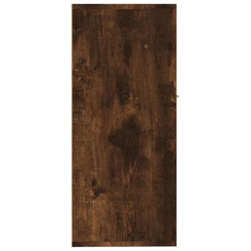 Opbergkast – Dressoir – Kast – Schoenenkast – Bergkast – Rook Eiken – Stevig Meerlagenhout – Ventilatiefunctie – Compact 88x30x70 cm
