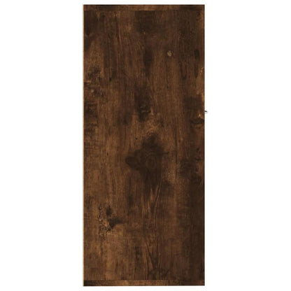 Opbergkast – Dressoir – Kast – Schoenenkast – Bergkast – Rook Eiken – Stevig Meerlagenhout – Ventilatiefunctie – Compact 88x30x70 cm