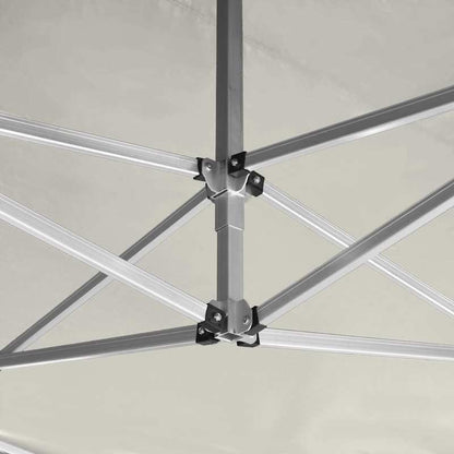 Partytent – Opvouwbare Tent – Feesttent – Evenemententent – Markt Tent – Crème Kleur – 4,5x3 Meter – Lichtgewicht Aluminium Frame
