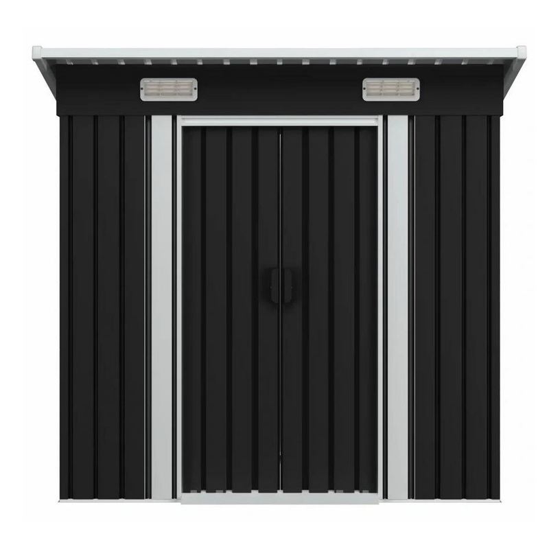 Tuinhuisje – Tuinkast – Tuinschuur – Berging – Gereedschapshuis – Gegalvaniseerd Staal – Compact 121x194x181 cm – Weerbestendig