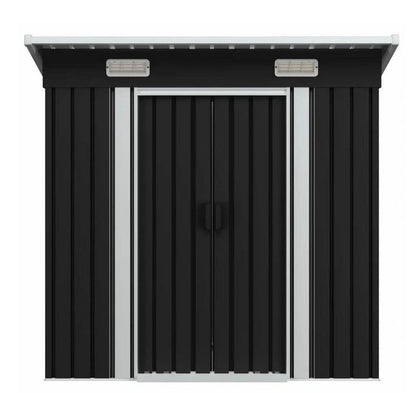 Tuinhuisje – Tuinkast – Tuinschuur – Berging – Gereedschapshuis – Gegalvaniseerd Staal – Compact 121x194x181 cm – Weerbestendig
