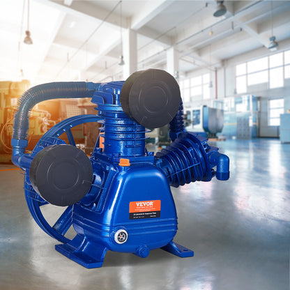 Aircompressor – Luchtcompressor – Bandenpomp – Zuigerpomp – Compressor Pompkop – 10HP 3-Cilinder – 17,5 CFM Bij 90 PSI