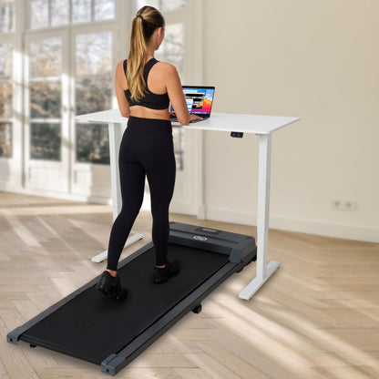 Walking Pad – Loopband – Compacte Loopband – Bluetooth Loopband – Thuis En Kantoor – Variabele Snelheid 1-6 Km/H – Schokabsorptie Met 8 Lagen