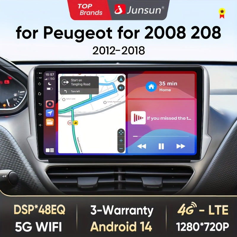 Autoradio – Multimedia Speler – Android Auto – Smart Radio – 2 Din Systeem – 10 Inch Touchscreen – Wifi Connectiviteit – 1GB RAM 32GB Opslag
