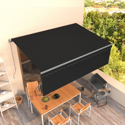 Zonnescherm – Buitenluifel – Zonwering – Zonneluifel – Schaduwdoek – 4,5x3 Meter – Aluminium Frame – UV- en Waterbestendig Polyester