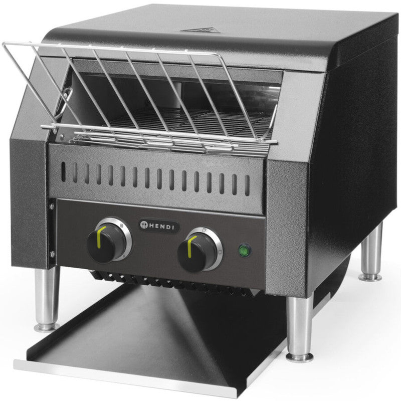 Broodrooster – Toaster – Broodrooster met 2 Sleuven – Tosti-ijzer – Keukenapparaat – Dubbele Verwarming – 230V 2240W – Roestvrij Staal