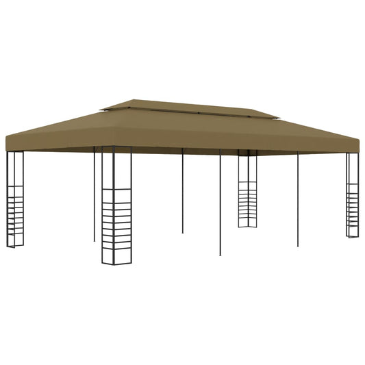 Tuinscherm – Partytent – Overkapping – Zonnescherm – Tuinoverkapping – 3x6 Meter – Staalframe – UV- en Waterbestendig