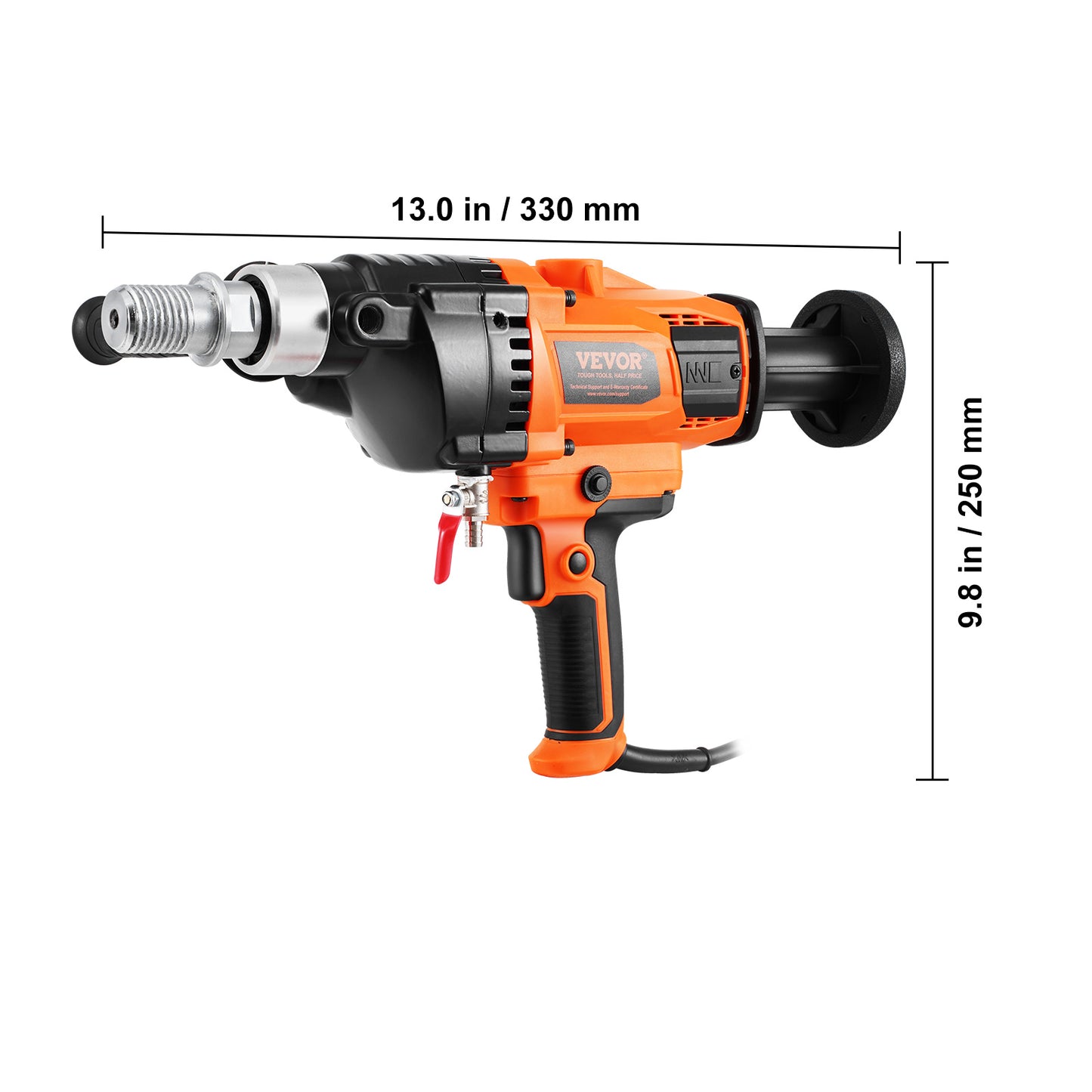 Diamantboormachine – Kernboormachine – Betonboormachine – Boormachine – Handboor – 2000W Krachtige Motor – Boren en Mengen in Eén