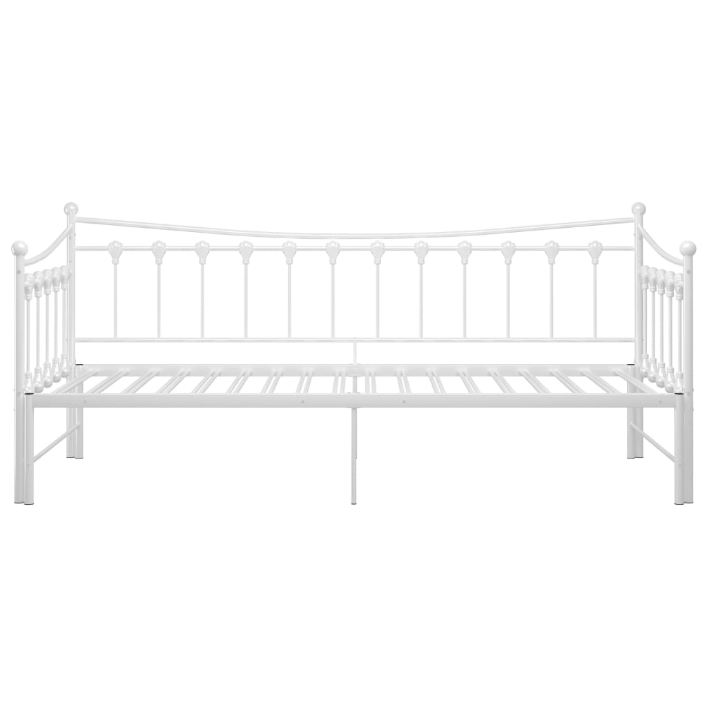 Bedbank – Slaapbank – Sofa Bed – Logeerbed – Uittrekbare Bedbank – Metalen Frame – 90x200 cm – Ruimtebesparend Ontwerp