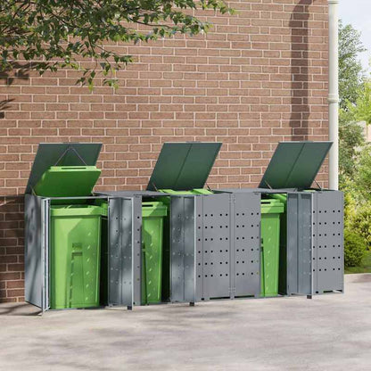 Vuilcontainer – Afvalbak – Buitenbak – Prullenbak – Container – Zware Stalen Constructie – Extra Grote Capaciteit 345x79x117 cm