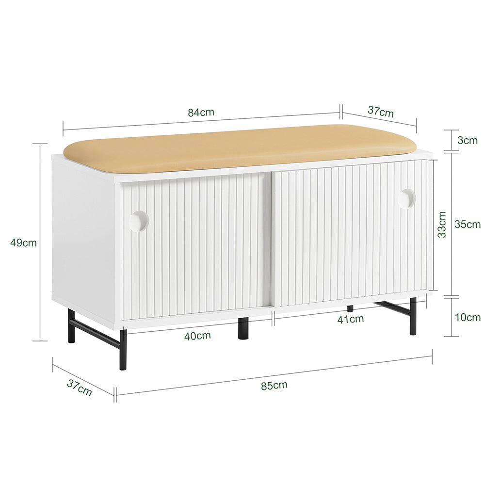 Tuinkas Tunnel – Kweekkas – Groentekas – Kas Voor Tuin – Plantentent – Gegalvaniseerd Stalen Frame – UV-Bestendig PE Zeildoek 140g/m² – 350x300x200 cm – Wit