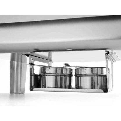 Heater for Paste Dishes, Satin-Finished Stainless Steel GN 1/1