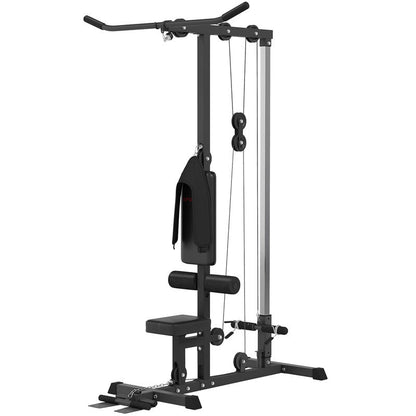 Roeimachine – Roeitrainer – Roeiapparaat – Fitnessapparaat – Hometrainer – Stalen Constructie – Instelbare Voetsteunen & Gevoerde Rugleuning – Full-Body Workout – Ruimtebesparend Zonder Elektronica