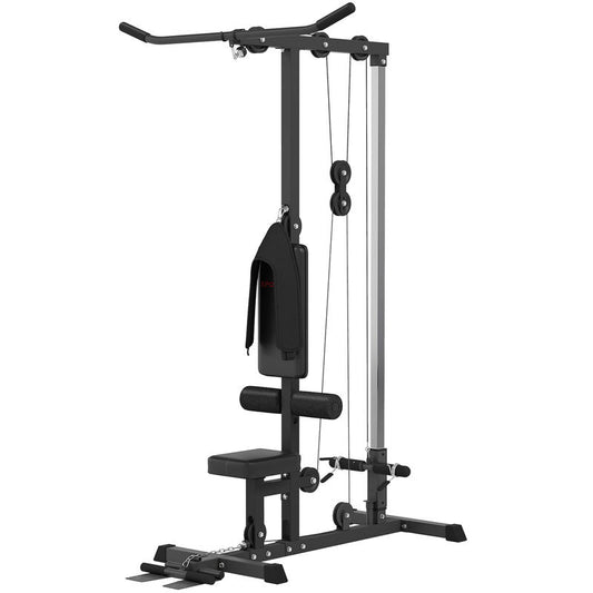 Roeimachine – Roeitrainer – Roeiapparaat – Fitnessapparaat – Hometrainer – Stalen Constructie – Instelbare Voetsteunen & Gevoerde Rugleuning – Full-Body Workout – Ruimtebesparend Zonder Elektronica