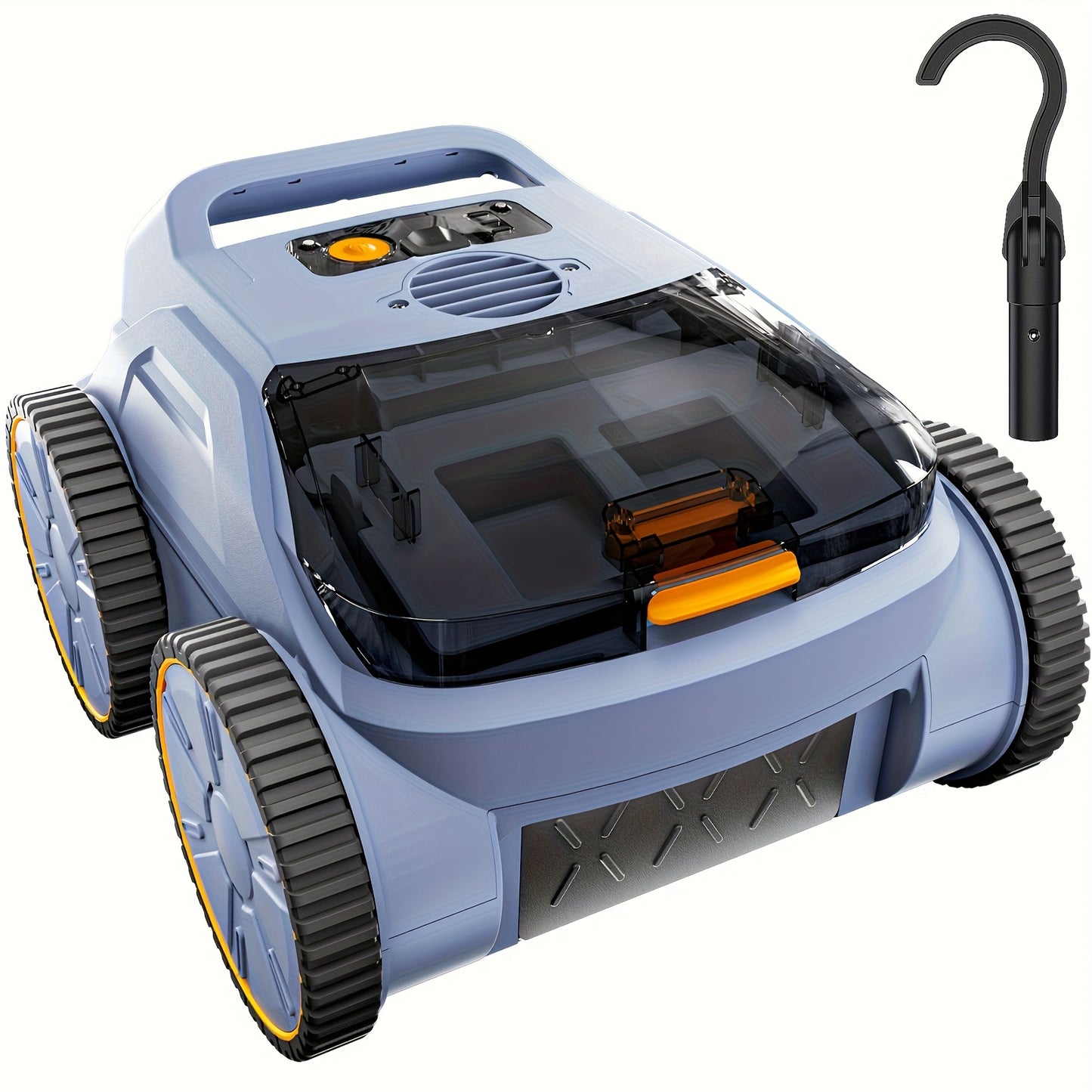 Robotische Zwembadreiniger – Automatische Zwembadstofzuiger – Zwembadrobot – Zwembadreiniger – Lithium-Polymeer Accu – Wandklimfunctie