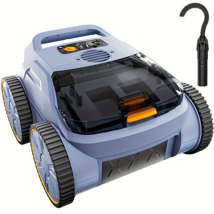 Robotische Zwembadreiniger – Automatische Zwembadstofzuiger – Zwembadrobot – Zwembadreiniger – Lithium-Polymeer Accu – Wandklimfunctie
