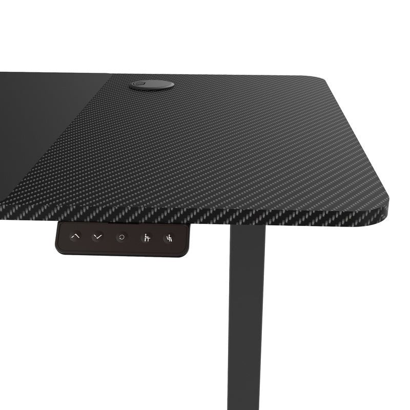 Verstelbaar Bureau – Zit Sta Bureau – Elektrisch Hoogtebureau – Werkplek Op Maat – Wit 160x75 cm – Traploos Verstelbaar 72-117 cm – Geheugenfunctie Met Kabelmanagement