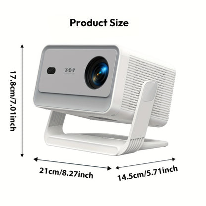Projector – Beamer – Multimedia Projector – Draagbare Projector – Wifi Projector – Full HD 1080p Resolutie – 650 ANSI Lumens Helderheid – Wit