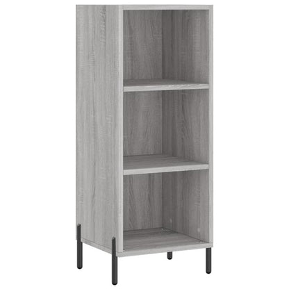 Grijs Sonoma Dressoir – Bergkast – Kast – Opbergmeubel – Dressoirkast – Ruime Opbergruimte – Duurzaam Meerlaagshout