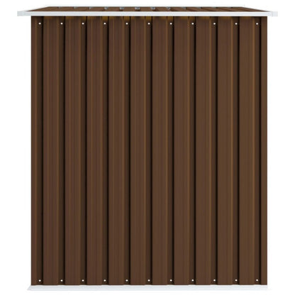 Stalen Tuinschuur – Tuinhuis – Opslagruimte – Berging – Schuur – Mobiel – Tijdelijk – Stevig Alloy Staal – Afmetingen 257x205x178 cm