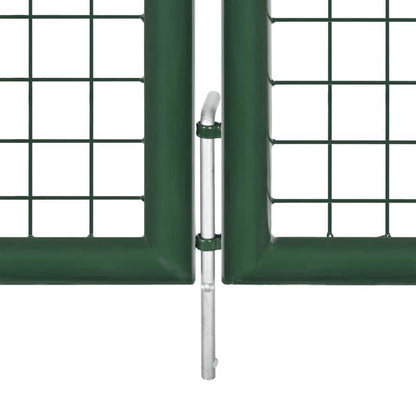 Groen Metalen Gaashek – Tuinhek – Gaashekwerk – Buitenhek – Dierenrenhek – Duurzaam Metaal – 390x75 cm – Weerbestendig Design