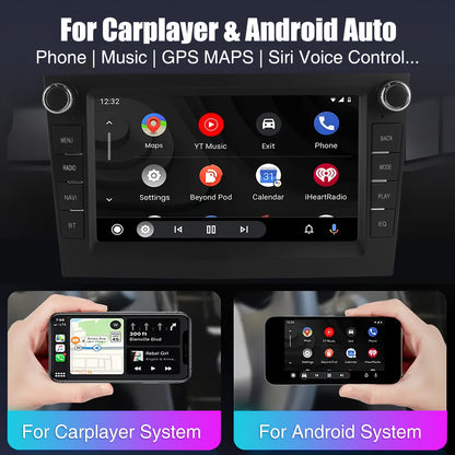 Android 14.0 Autoradio – Auto Stereo – Multimedia Speler – Navigatiesysteem – Touchscreen Radio – 7 Inch HD IPS Scherm – Draadloze CarPlay & Android Auto