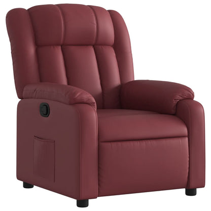 Elektrische Relaxstoel – Relaxfauteuil – TV Stoel – Ligstoel – Fauteuil – Manueel Verstelbaar – Kunstleer – 135 Graden Instelbaar
