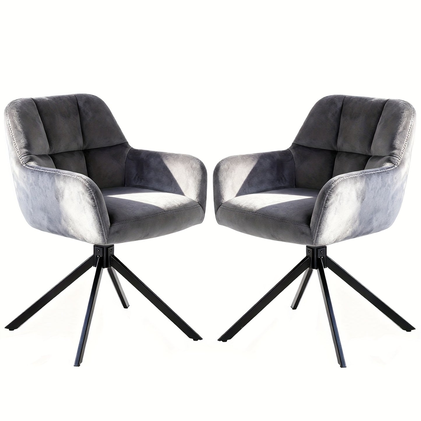 Eetkamerstoelen – Stoelen – Keukenstoelen – Velvet Stoelen – Moderne Stoelen – Set van 2 – Dutch Velvet Bekleding – Comfortabel En Elegant