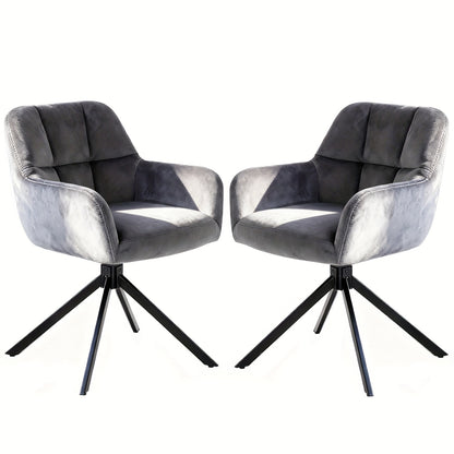 Eetkamerstoelen – Stoelen – Keukenstoelen – Velvet Stoelen – Moderne Stoelen – Set van 2 – Dutch Velvet Bekleding – Comfortabel En Elegant