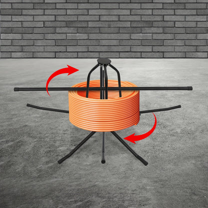 Pijpenontroller – Pijpenuitroller – Leidingspoelhouder – Buizenafroller – PEX Pijp Dispenser – Inklapbaar Ontwerp – Max Draagkracht 200 kg
