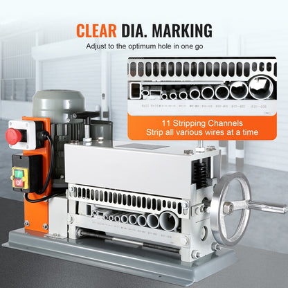 Kabelstripper – Draadstripper – Striptang – Kabelpeller – Elektrische Kabelstripper – 370W Motor – Aluminiumlegering Behuizing