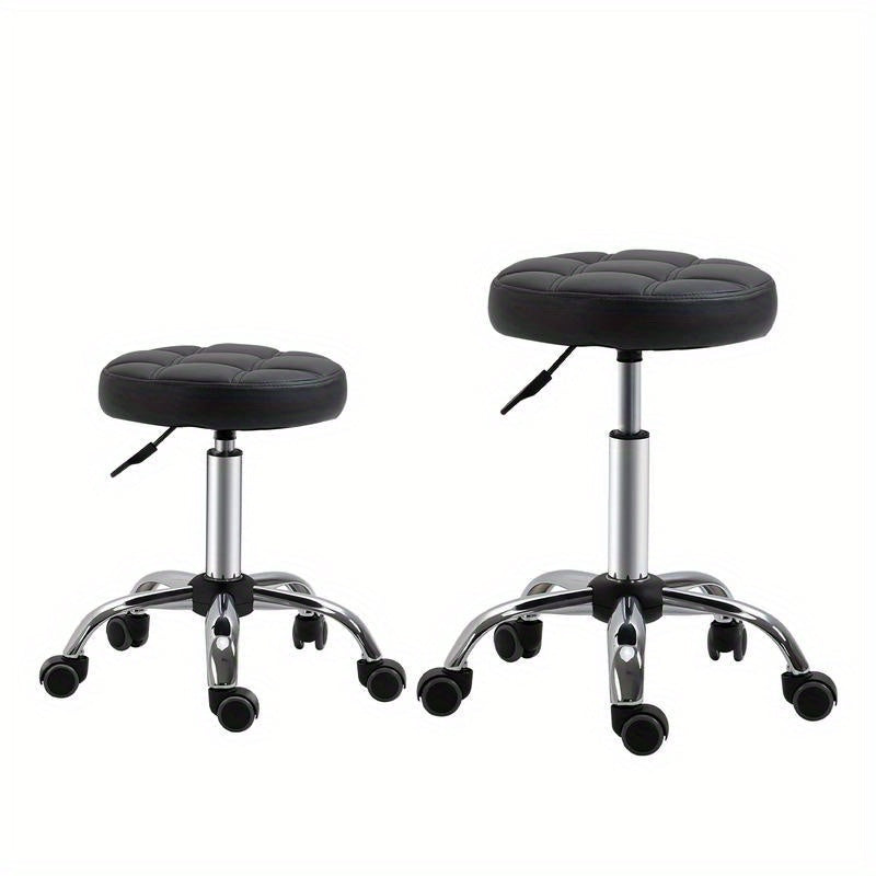 Leisure chair, comfortable living room furniture, multifunctional seat, suitable for living room, bedroom, dining room, hallway, balcony. Perfect home decoration, Versatile Seating, Contemporary Design, Swivel Stool, Rolling