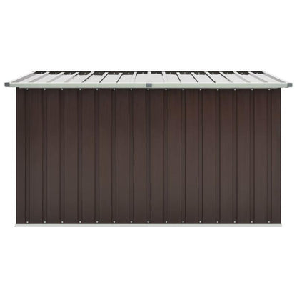 Tuinbox – Opbergbox – Kist – Tuinkist – Buitenopslag – Metaal – Zwart – Stevig – Clip-On Sluiting – 171x99x93 cm